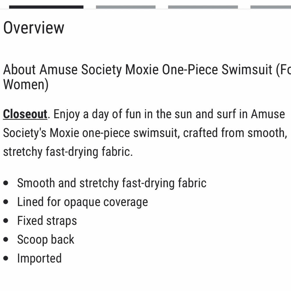 AMUSE SOCIETY • NEW! “Moxie” One Piece Reversible Swimsuit - Light Apricot - XS - Picture 16 of 16